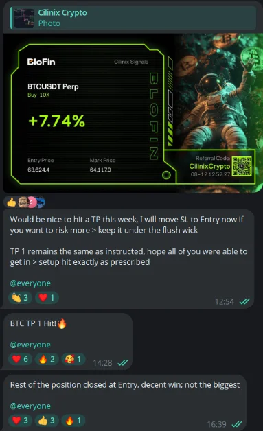 A Bitcoin setup update as posted in the group